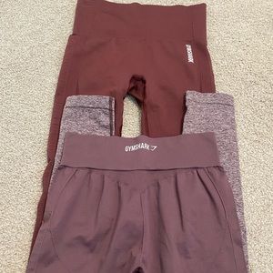 I am selling two GymShark leggings. NWT, they did not fit. Both together
